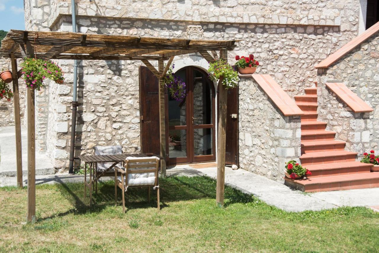 Agriturismo La Commenda-Adults Only Cascia Eksteriør billede