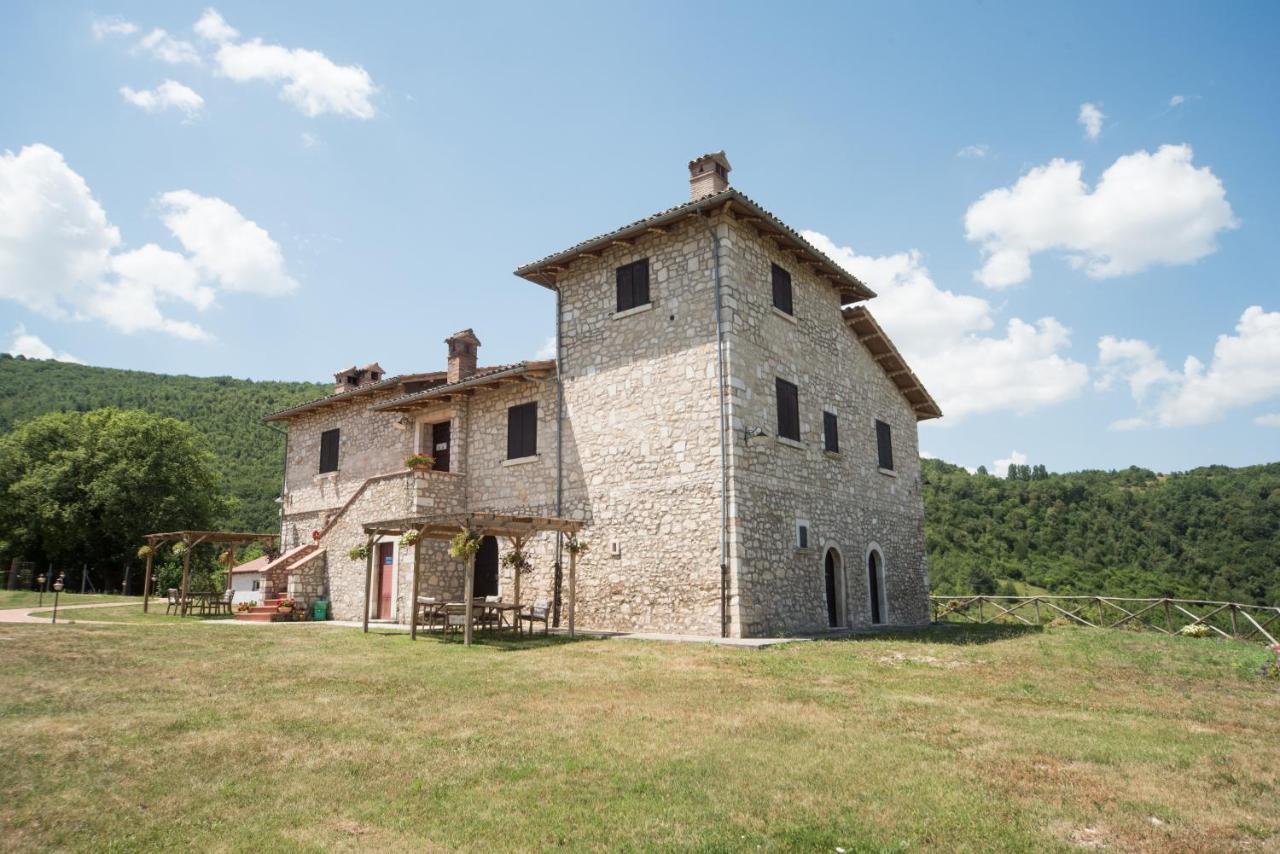 Agriturismo La Commenda-Adults Only Cascia Eksteriør billede