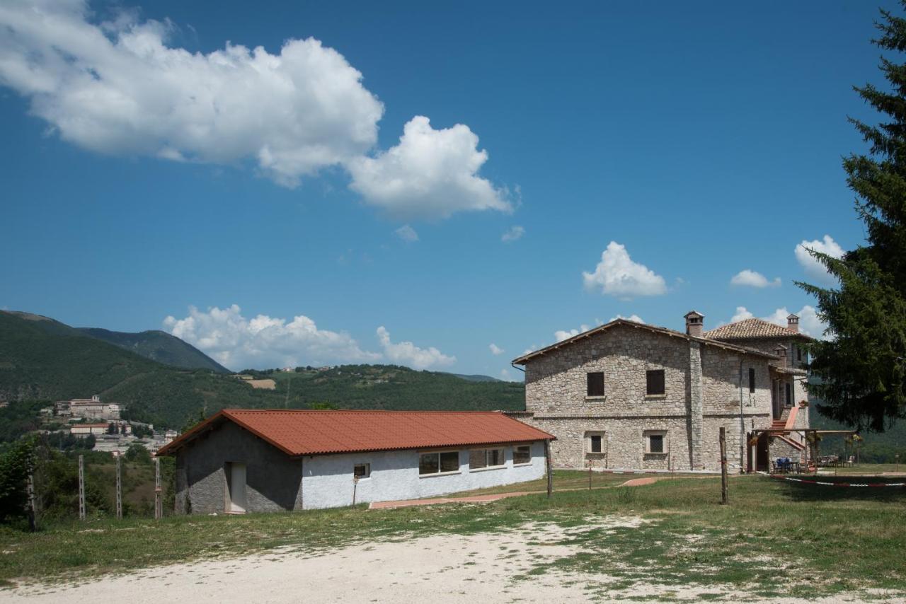 Agriturismo La Commenda-Adults Only Cascia Eksteriør billede